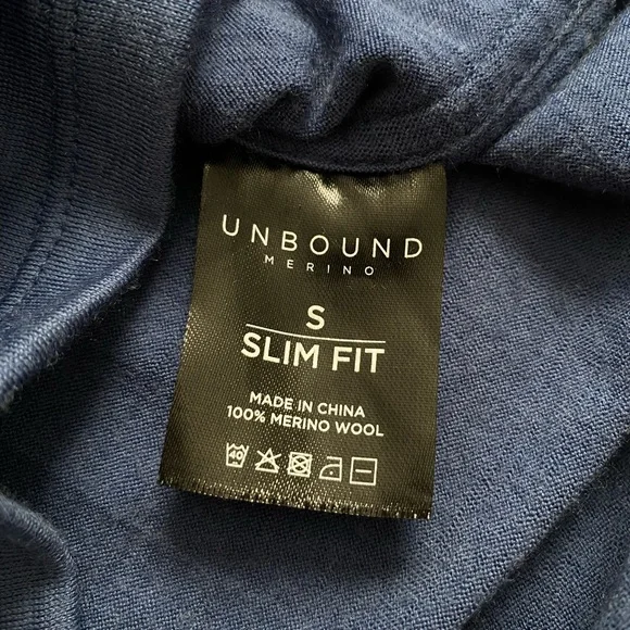 Unbound Women’s Slim Merino Crew Neck T-shirt - Picture 4 of 8